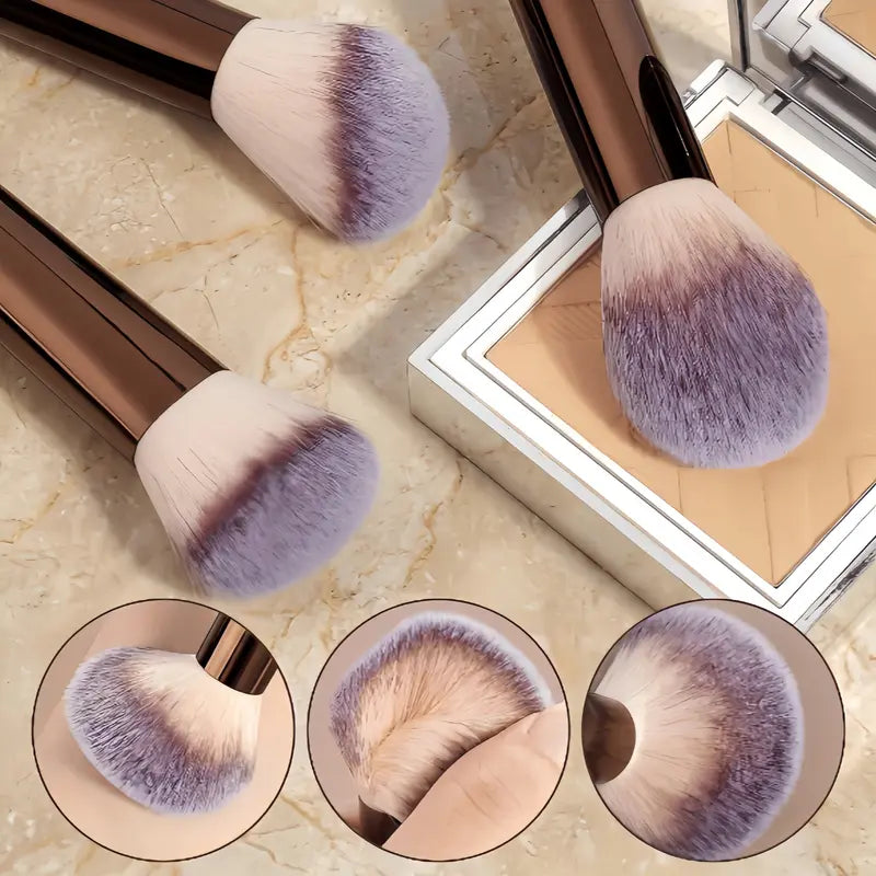 Professional 14/8pcs Beauty Brush Set - 14pcs Face Makeup Brushes for Eyeshadow, Foundation & Blush, Metal Frame, Storage Bag, Ideal for Cosmetic Lovers