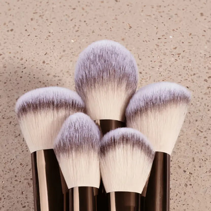 Professional 14/8pcs Beauty Brush Set - 14pcs Face Makeup Brushes for Eyeshadow, Foundation & Blush, Metal Frame, Storage Bag, Ideal for Cosmetic Lovers