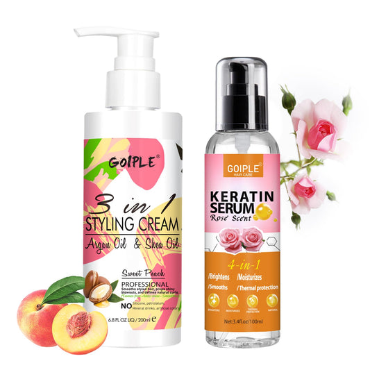 3 in 1 Styling Cream: The Set That Styles, Protects & Smooths Frizz - Any Look, Anywhere, Anytime